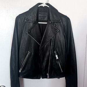 Authentic All-Saints leather jacket
